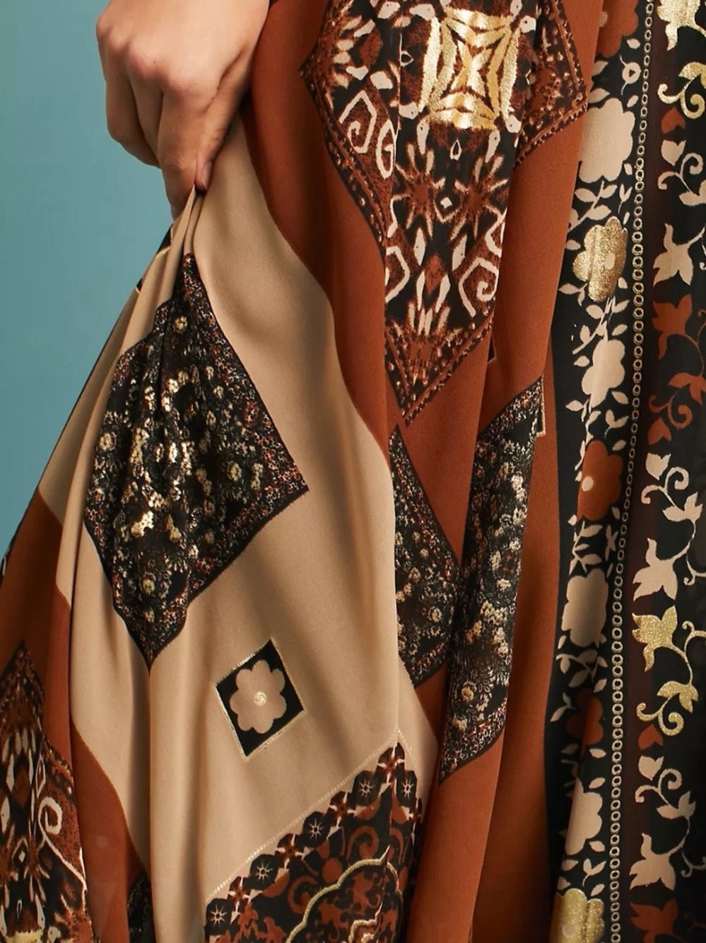 Shenia Embroidered Maxi Dress - Picture 2 of 6